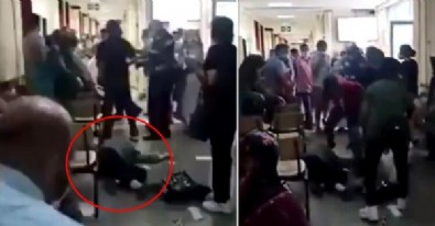 Çapa Tıp Fakültesi'nde dehşet! Maske uyarısına sinirlenip sağlık çalışanını dövdü!