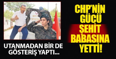 CHP'nin gücü şehit babasına yetti