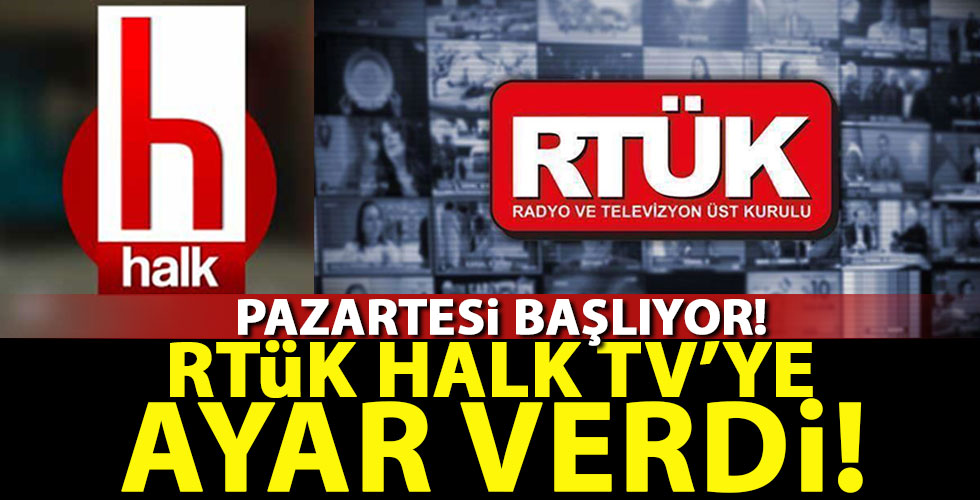 RTÜK'ten Halk Tv açıklaması!