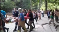 Bursa'da Şelalede Fotoğraf Çektirmek İsteyen Sağlıkçı Kayalıklardan Düştü Haberi