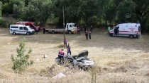 Uşak'ta Trafik Kazası Açıklaması 1 Ölü, 1 Yaralı