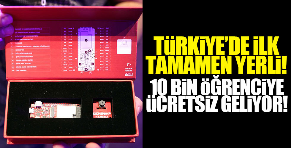 Yerli üretim 'Deneyap Yazılım Kartı' TEKNOFEST'te tanıtıldı