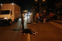 Bursa'da Motosiklete Otomobil Çarptı Açıklaması 2 Ağır Yaralı