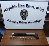 Durdurulan Şüpheli Araçtan Pompalı Tüfek Ele Geçirildi