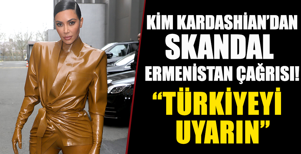 Kim Kardashian'dan skandal Azerbaycan paylaşımları! Küstah çağrı: Türkiye'yi uyarın