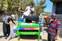 Mersin Büyükşehir Belediyesi'nden Badem Üreticilerine Makine Desteği Haberi
