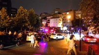 Şişli'de Bir Kişiyi Gözaltına Alan Polis Ekiplerine Balkondan Ateş Açıldı