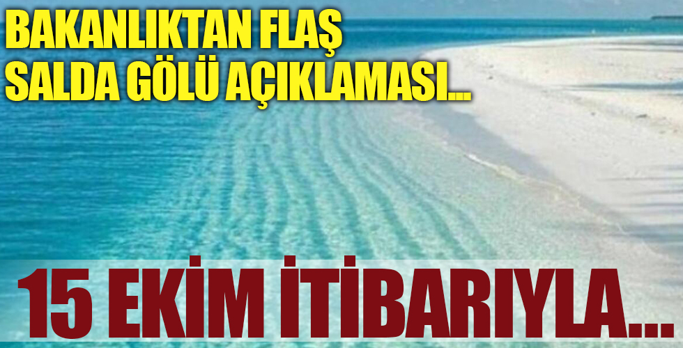 15 Ekim'den itibaren...