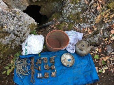 Amanoslar'da EYP Yapımında Kullanılan Malzemeler Ele Geçirildi