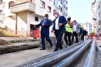 Trabzon'un İçme Suyu Hattını Yenileme Çalışmaları Devam Ediyor