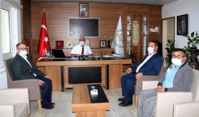 AK Parti İlçe Başkanı Nalbant'tan İl Müftüsü Erhun'a Ziyaret