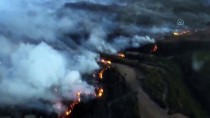 GÜNCELLEME - Manisa'da Çıkan Orman Yangınına Karadan Müdahale Devam Ediyor Haberi