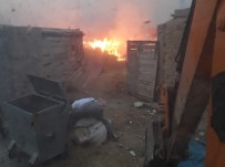 Karaman'da Ahırda Başlayıp Samanlık İle Eve Sıçrayan Yangın Güçlükle Söndürüldü
