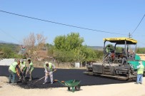 Terzialan Beldesinde Sıcak Asfalt Çalışması