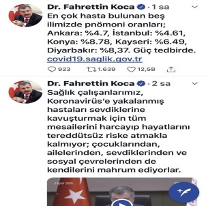 Bakan Koca Kayseri'deki tehlikeyi açıkladı