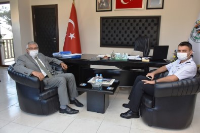 Jandarma Komutanı Özkan'dan Başkan Bozkurt'a Ziyaret