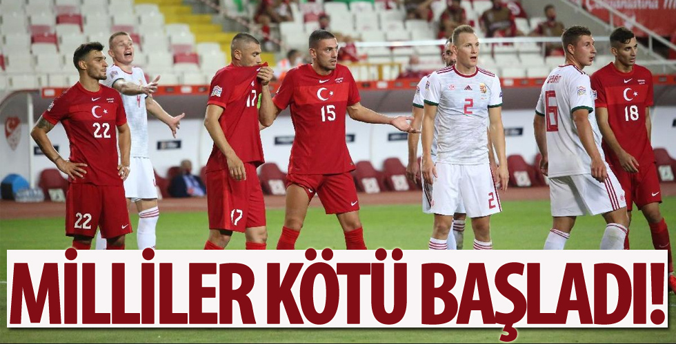 Türkiye 0-1 Macaristan (Maç sonucu)