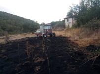 Kütahya'daki Yangın Orman Ve Evlere Sıçramadan Söndürüldü