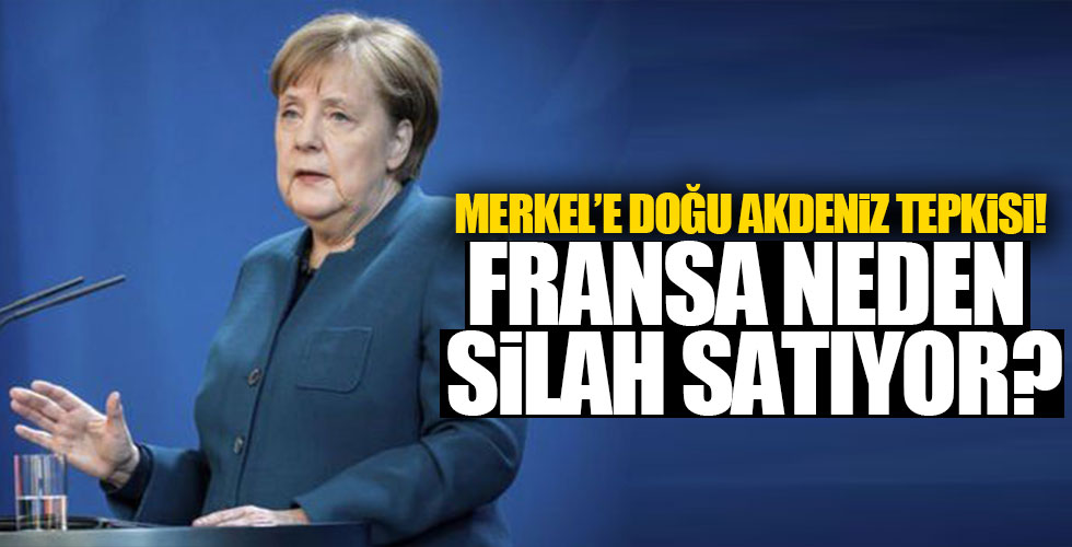 Merkel'e tepki! Doğu Akdeniz'de gerilimi Fransa körüklüyor!