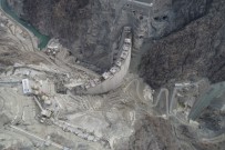 Türkiye'nin En Yüksek Gövdeli Barajının Gövdesinin Tamamlanmasına 40 Metre Kaldı Haberi