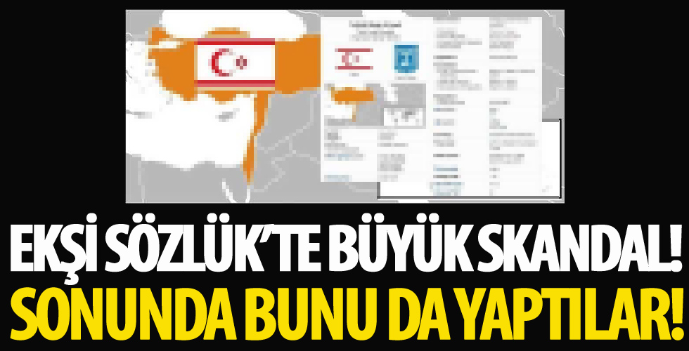 Ekşi Sözlük'te büyük skandal!