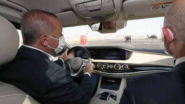 Ankara'da büyük gün! Test sürüşünü bizzat Cumhurbaşkanı Erdoğan yaptı