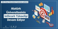 Atatürk Üniversitesinin İstikrarlı Yükselişi Devam Ediyor