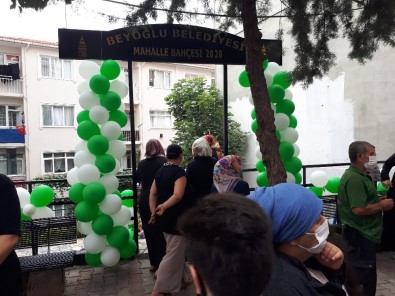 Beyoğlu'nda Mahalle Bahçeleri'nin 7'Ncisi Açıldı