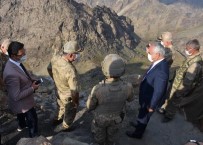 İçişleri Bakan Yardımcısı Ersoy, 3 Bin 450 Rakımlı Üs Bölgesini Ziyaret Etti
