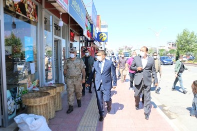 Kaymakam Mehmetbeyoğlu'ndan Korona Virüs Denetimi