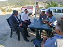 MHP Grubu'ndan Nallıhan'da Yanan Bölgede İnceleme Haberi