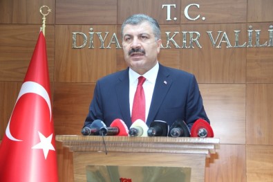 Sağlık Bakanı Koca'dan Diyarbakır'da Flaş Açıklamalar