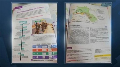 Fransa'da lise yardımcı tarih kitabında terör örgütü YPG/PKK propagandası yapıldı