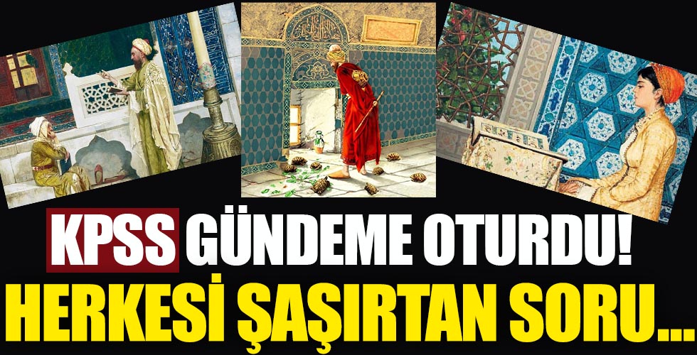 KPSS'de şaşırtan soru!