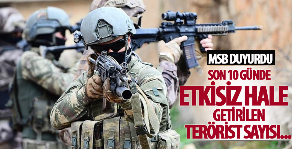 MSB'den flaş operasyon açıklaması...