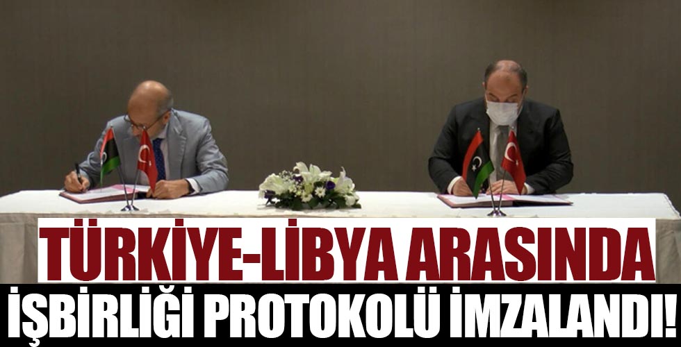 Türkiye ve Libya arasında iş birliği protokolü imzalandı!