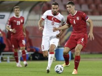 UEFA Uluslar Ligi Açıklaması Sırbistan Açıklaması 0 - Türkiye Açıklaması 0 (İlk Yarı)
