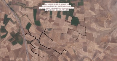 Büyükşehir'den Sarız'a Damlama Sulama Projesi