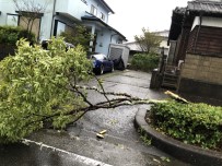 Haishen Tayfunu Japonya'da Hayatı Felç Etti