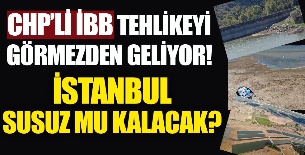 İBB felaketi görmezden geliyor!