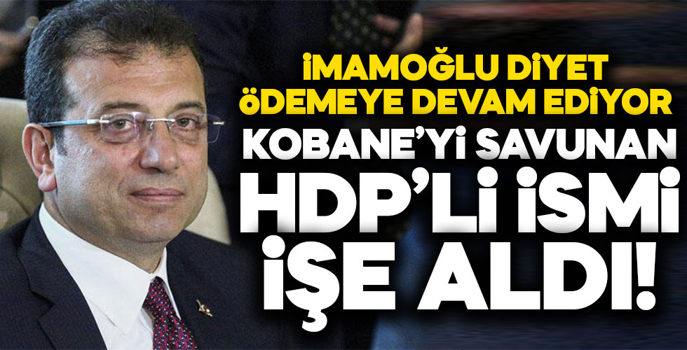 İmamoğlu diyet ödemeye devam ediyor!