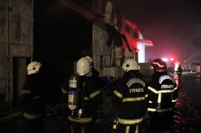 Kahramanmaraş'ta Fabrika Yangını