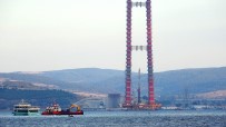 1915 Çanakkale Köprüsü'nde Geçici Çalışma Halatı Montajı Başladı