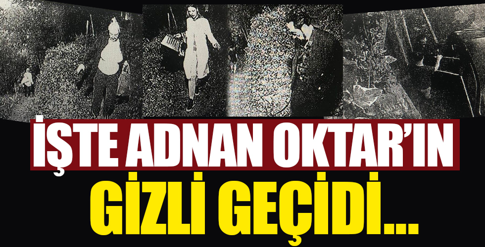 Adnan Oktar ve kedicikler gizli geçitten böyle kaçmış!