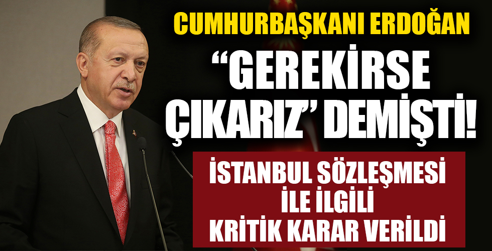 AK Parti'nin 'İstanbul Sözleşmesi' ile ilgili çalışmasında sona gelindi