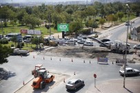 Büyükşehirden Kepez'de Kavşak Düzenlemesi