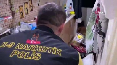 İstanbul Genelinde Yapılan Uyuşturucu Operasyonu Kamerada