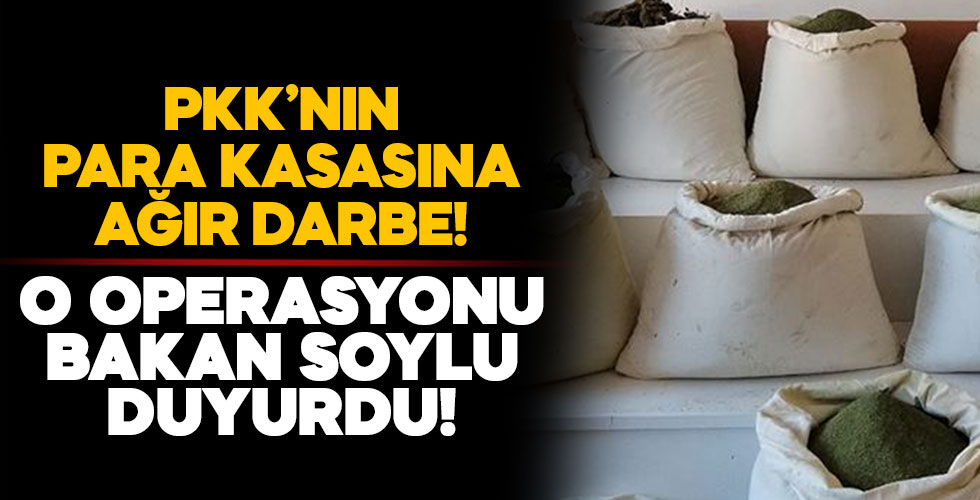 PKK'nın para kasasına darbe!