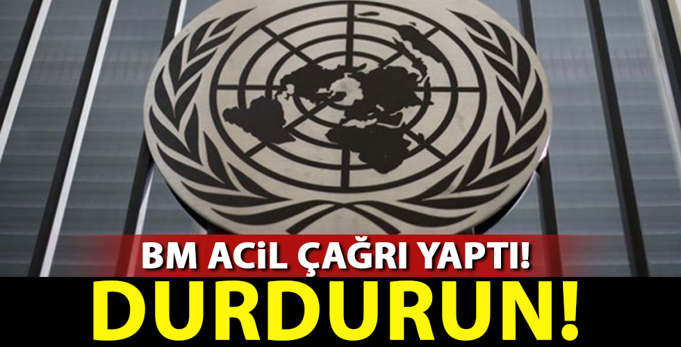 BM acil çağrı yaptı!