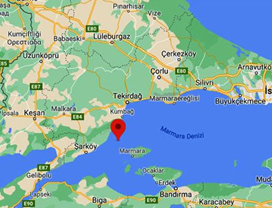 Dün Marmara bugün Tekirdağ sallandı!